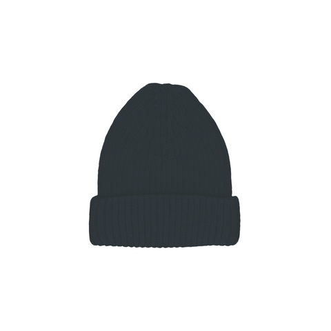 Heavyweight Ribbed Extra Fine 100% Merino Beanie
