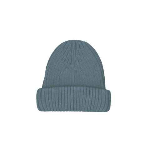 Heavyweight Ribbed Extra Fine 100% Merino Beanie
