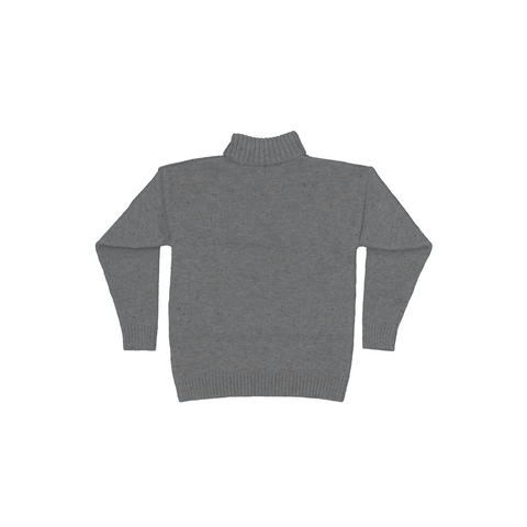 Heavyweight 100% British Wool Submariner Roll Neck Jumper