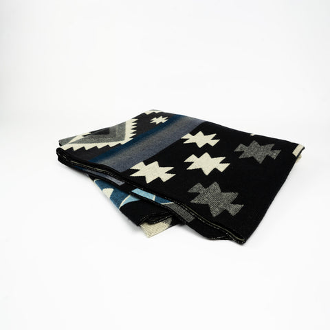 Midnight Alpaca Blanket