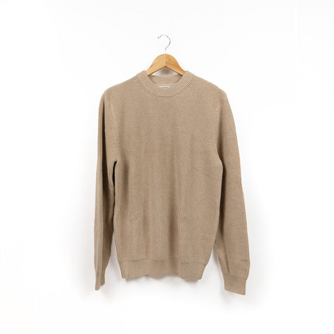 Midweight 100% Cotton Fisherman Rib Jumper