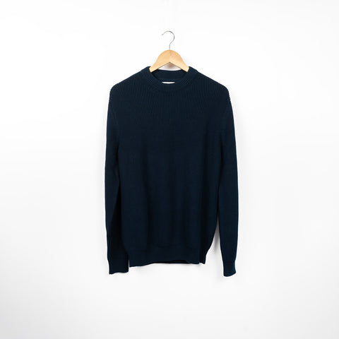 Midweight 100% Cotton Fisherman Rib Jumper