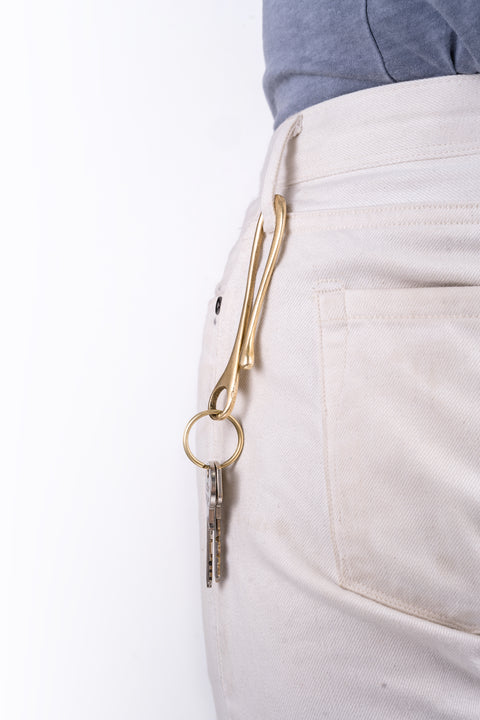 Solid Brass Keyhook
